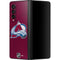 NHL Colorado Avalanche Distressed Galaxy Z Fold3 5G Skin